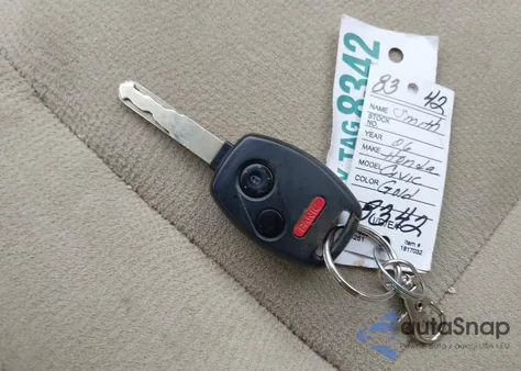 2006 Honda Civic Lx from USA, damaged, VIN 1HGFA16546L082579